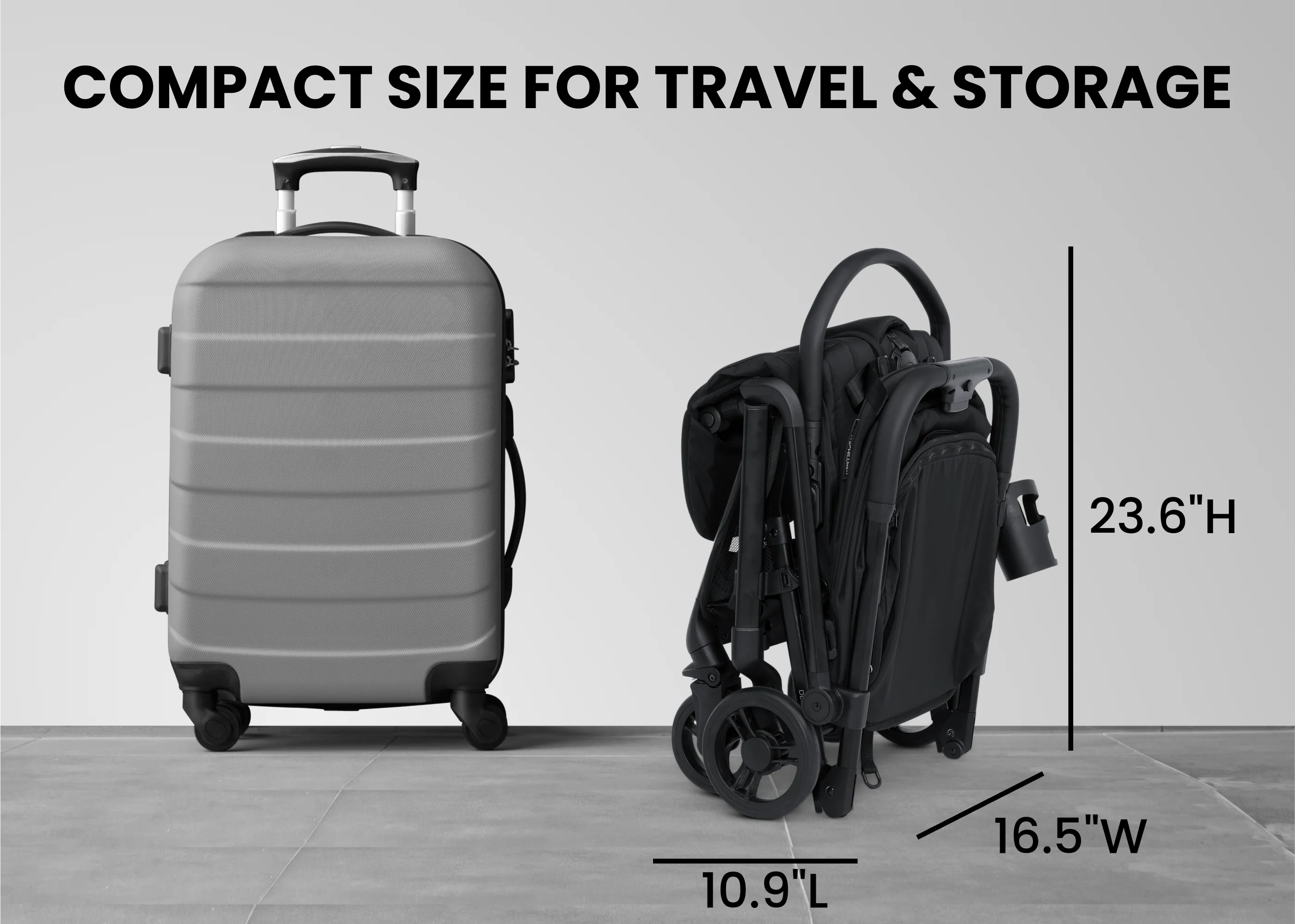 Icon Ultra Compact Everyday & Travel Stroller - Image 24