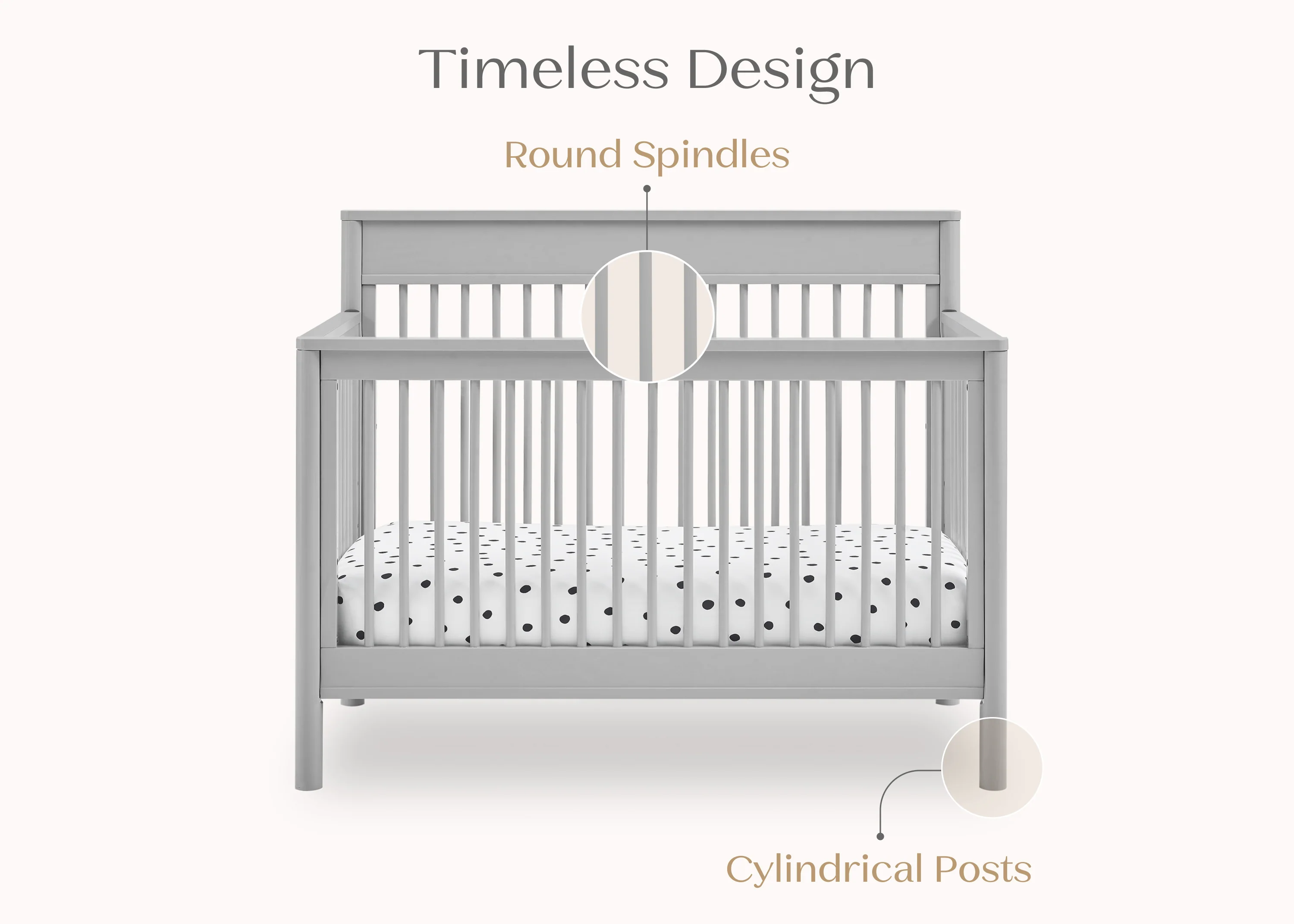 Remy 6-in-1 Convertible Crib - Image 6